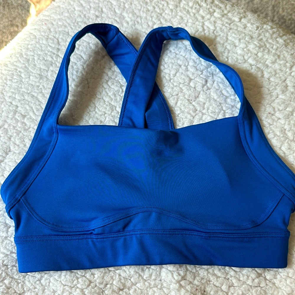 Old Navy sports bra royal blue size Small